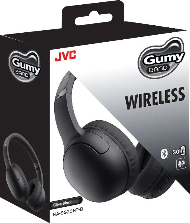 Jvc Cuffie Ha-Sg20bt Gumy Olive Black