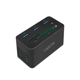 Logilink Docking Usb 3.2 (G1) Hdmi, 10 Puertos, Pd4, Negro