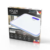 Báscula Adler Ad 8183  Plaza  Personal Electrónica Azul Blanco