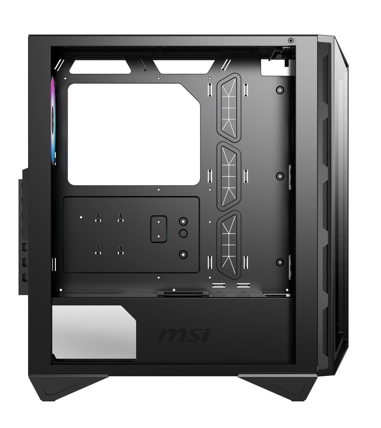 Caja Pc Msi Mpg Gungnir 110r Negro  3x Vent 120mm Argb/Cristal Templado 306-7g10r21-W57