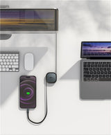 Cable Usb-C Autorretráctil, 1 M, Negro/Plateado 

Cable De Carga Usb De 15 W En Una Robusta Caja.