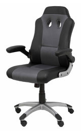 Silla Gaming Talave Similpiel Negro Y Gris
