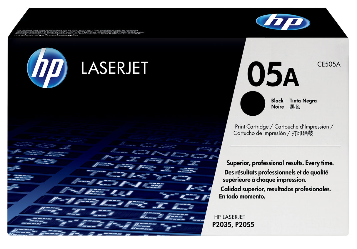 EAN 0883585695775 - HP 05A Black Original LaserJet Toner Cartridge cartucho de tóner 1 pieza(s) imagen 1