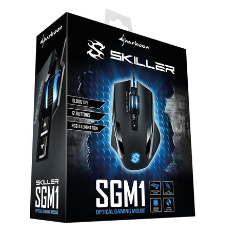 EAN 4044951018963 - Sharkoon Skiller SGM1 ratón Juego mano derecha USB tipo A Óptico 10800 DPI imagen 7