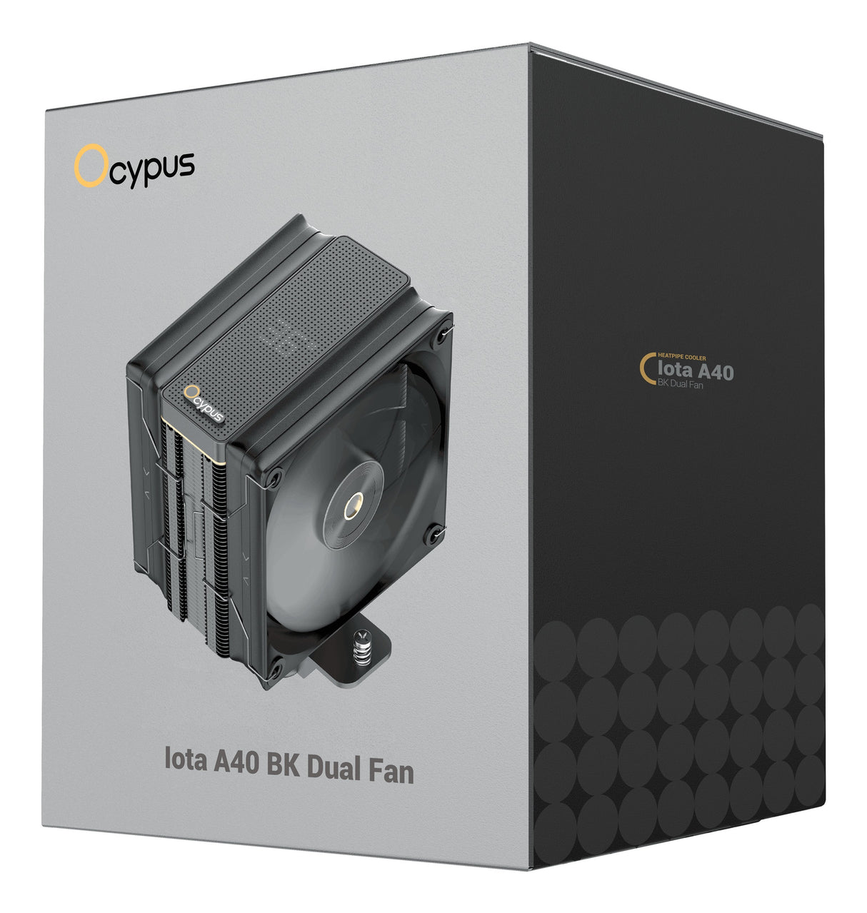 Ocypus Iota A40 Dual Fan (Negro, 120 Mm) Iota-A40-Bk2nnwd00x-Gl