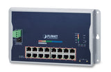 Planet Wgs-4215-16p2s Switch Gestionado L2 Gigabit Ethernet (10/100/1000) Energía Sobre Ethernet (Poe) Negro