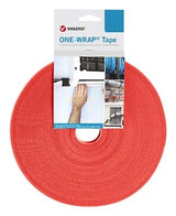Velcro® One-Wrap® Velcro 25m Y 20 Mm Breit Farbe Rojo