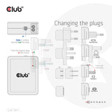 EAN 8719214472733 - CLUB3D CAC-1917 cargador de dispositivo móvil Universal Negro Corriente alterna Carga rápida Interior imagen 6