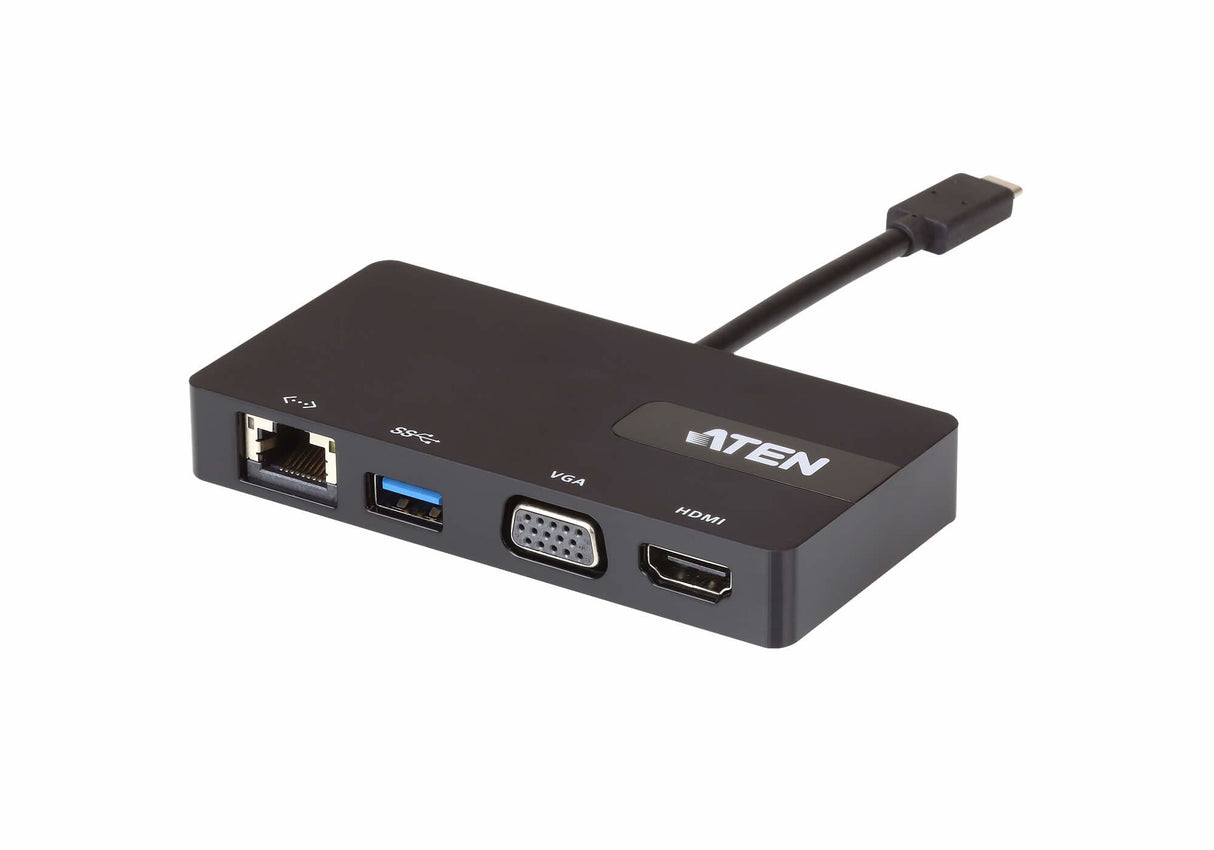 Docking Usb-C O Thunderbolt 3 A Un Puerto Hdmi/Vga, Ethernet Y Usb Tipo A Con Un Solo Cable