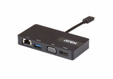 Docking Usb-C O Thunderbolt 3 A Un Puerto Hdmi/Vga, Ethernet Y Usb Tipo A Con Un Solo Cable