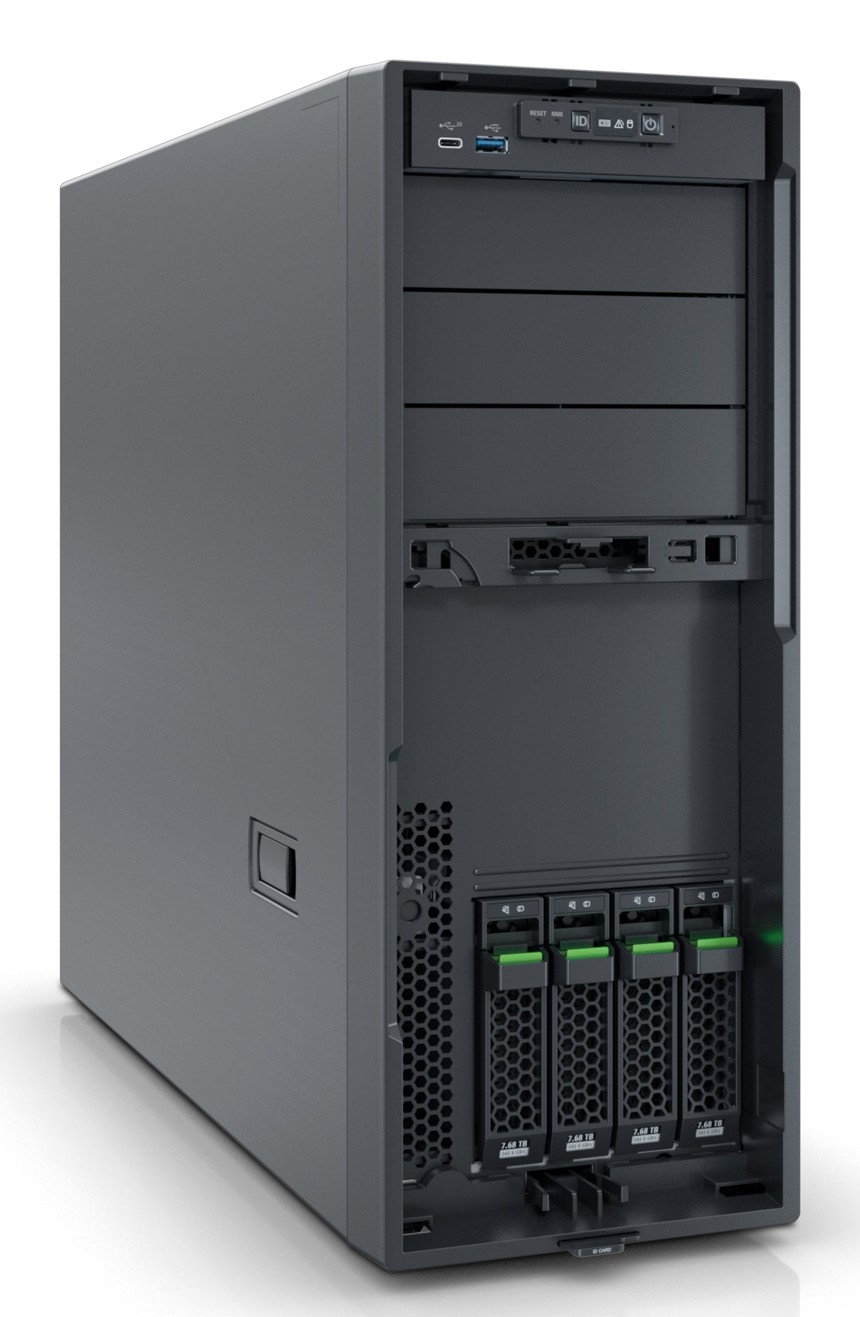 Fujitsu Primergy Tx1330 M6 Intel Xeon E-2488 8c 16t 3.20 Ghz 1x32gb Ddr5-4800 4x2.5" 2x1gb + 1gb Irmc Adv. Tpm 2.0 1x500w Rps