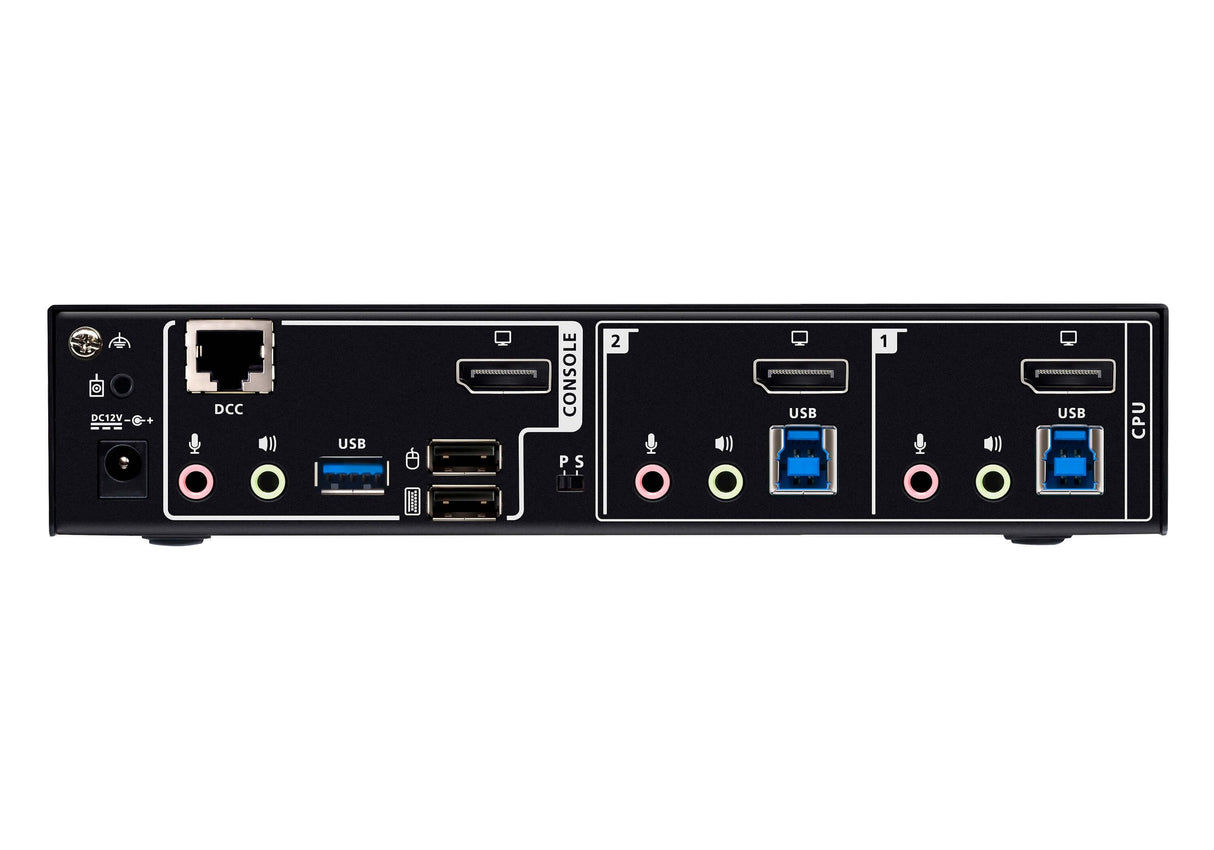 2-Port Usb 3.0 8k Dp Kvmp Switch