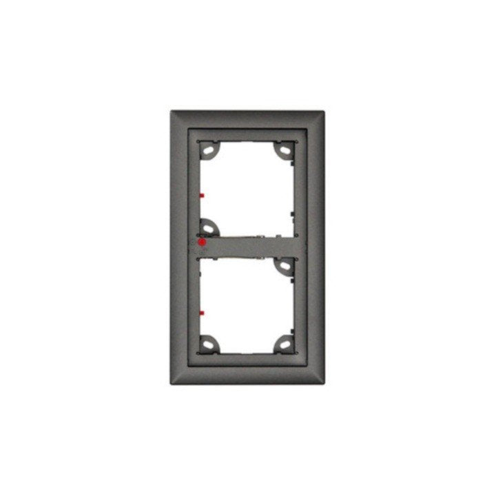 Double On-Wall-Housing, Dark Grey