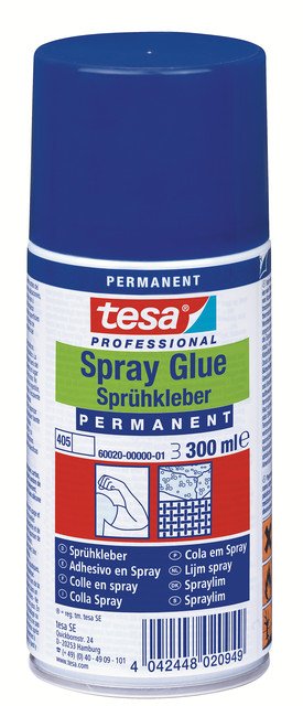 Tesa Professional Sprühkleber Permanent 300ml Farblos
