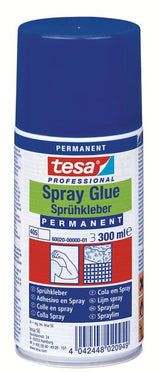 Tesa Professional Sprühkleber Permanent 300ml Farblos