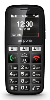 Emporia Happy 70 G Negro Teléfono Básico