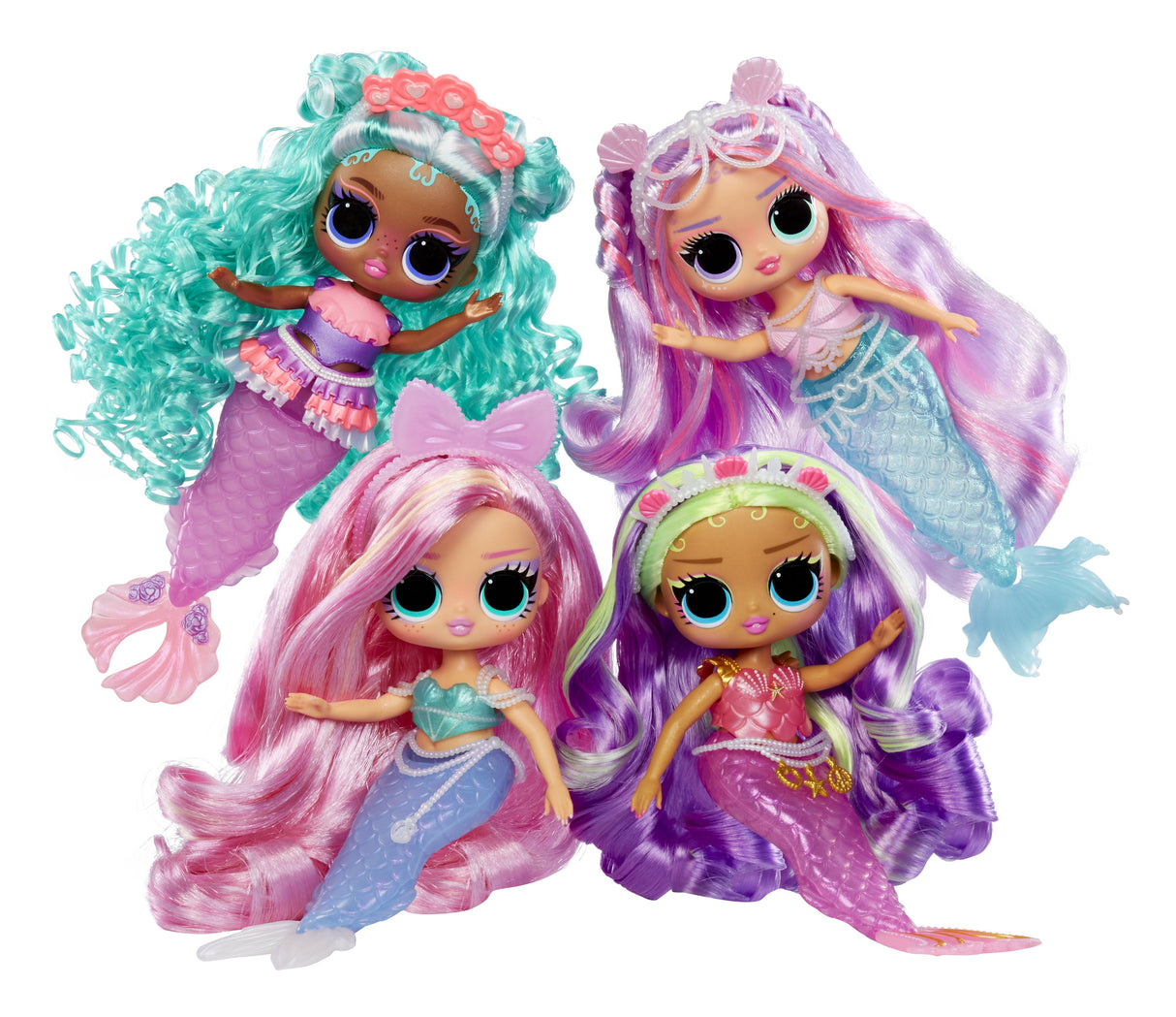 Muñeca Mga Entertainment L.Ol ¡Sirenas Preadolescentes Sorpresa! - Lola Ondas