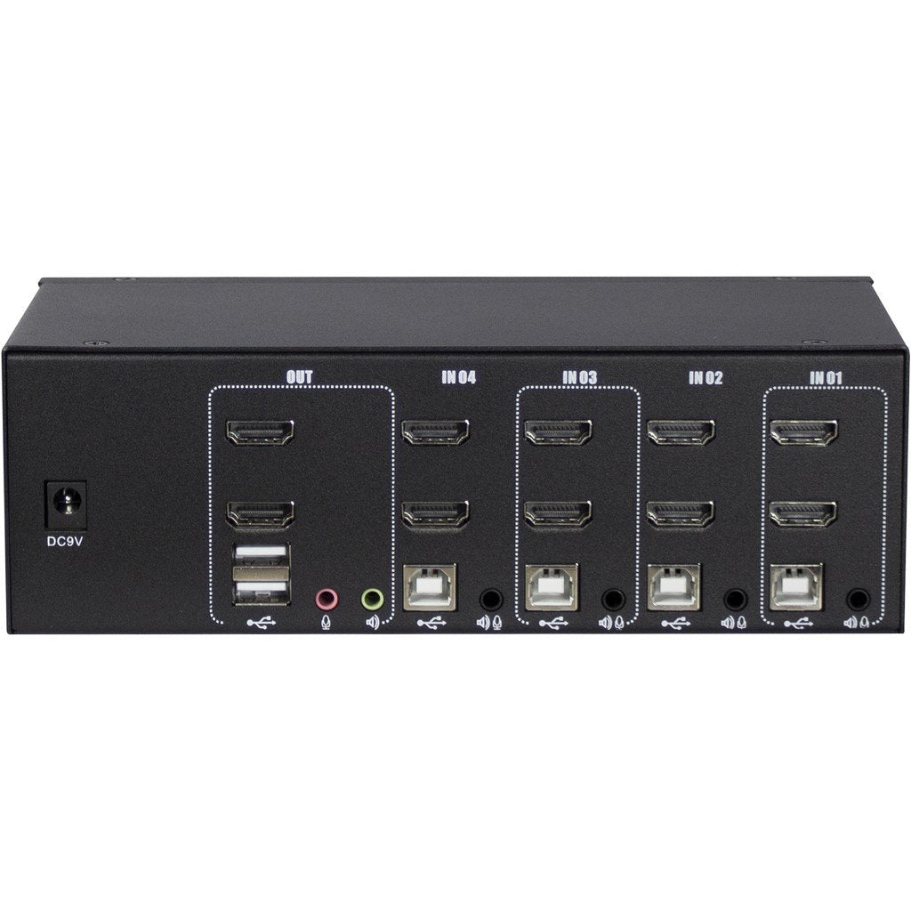 EAN 4260455643467 - Inter-Tech AS-42HA HDMI interruptor KVM Negro imagen 2