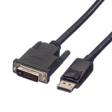 EAN 7611990197910 - ROLINE 11.04.5775 adaptador de cable de vídeo 1,5 m DisplayPort DVI-D Negro imagen 1