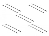Delock Bridas Reutilizable L 210 X W 4,5 Mm Negro 10 Piezas