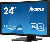 Monitor  Iiyama Prolite T2452msc-B1ag (23.8") 1920 X 1080 Pixeles Full Hd Led Pantalla Táctil Negro