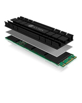 EAN 4250078166832 - ICY BOX IB-M2HS-701 M.2 NVMe SSD Disipador térmico/Radiador Negro 1 pieza(s) imagen 8