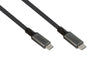 EAN 4014619881376 - Alcasa Kabel / Adapter cable USB USB4 Gen 2x2 1 m USB C Gris imagen 1