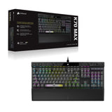 Teclado Alemán Corsair K70 Max Usb Negro