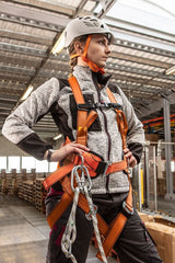 Kit Anticaídas Con Cinturón Lumbar Y Absorbedor De Energía Neo Tools