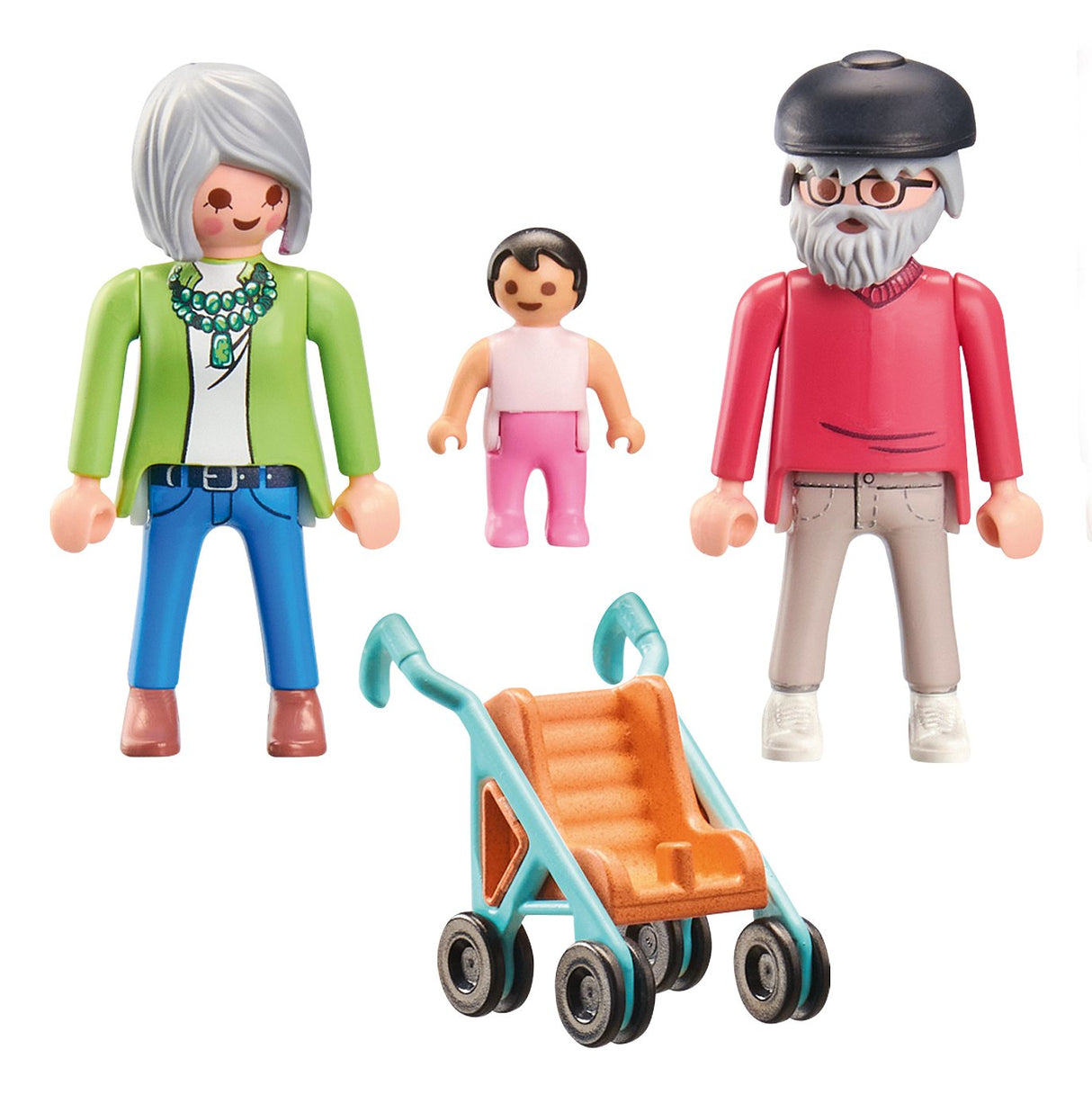 Playmobil My Life: Abuelos Y Bebe