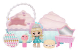 Mga Entertainment Yummiland Beauty Bag Playset + Lip Gloss Doll - Cupcake Beauty Bag 546733-Euc