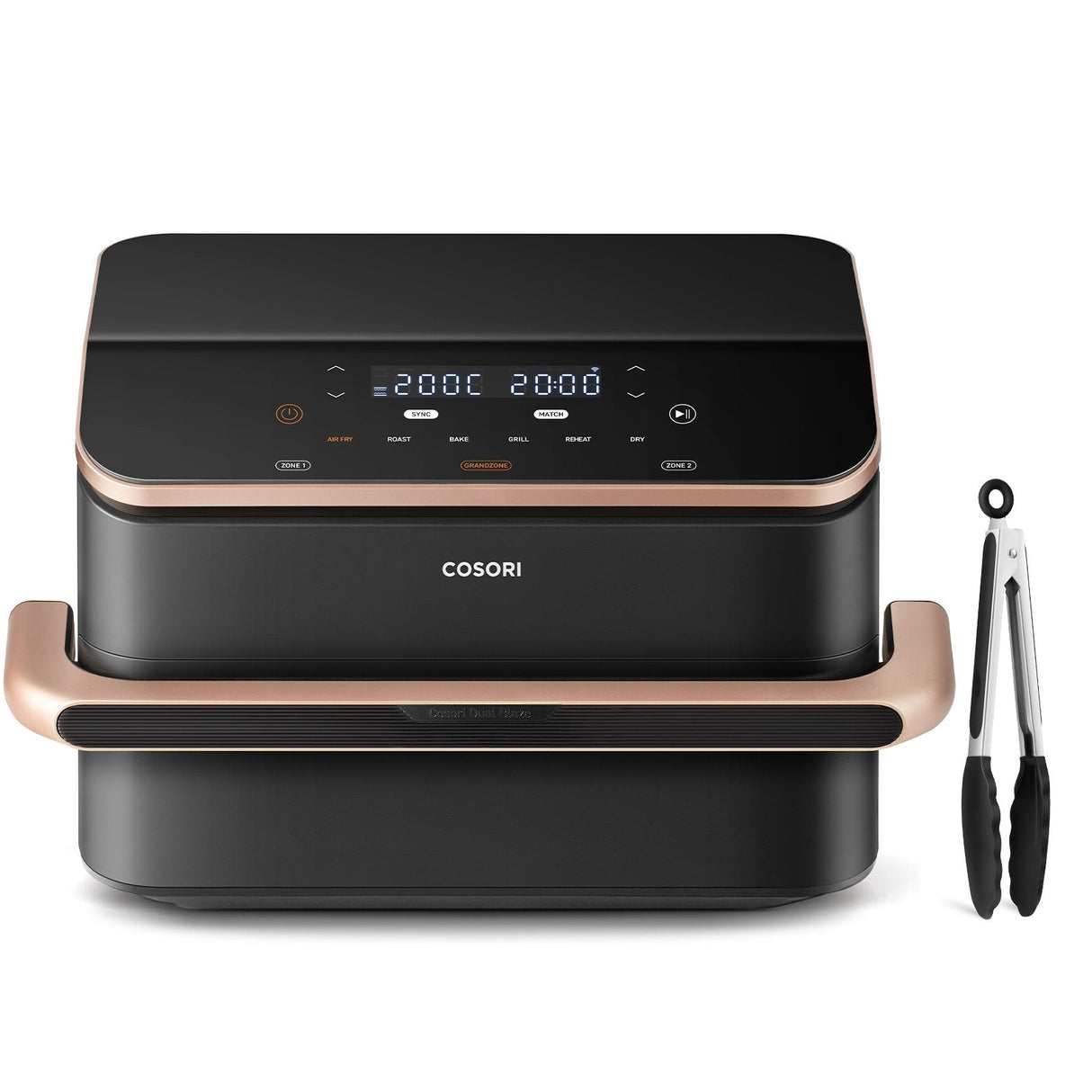 EAN 0810123673285 - Cosori Dual Blaze Twinfry Chef Edition Doble 10 L Independiente 2800 W Freidora de aire caliente Negro, O imagen 1