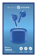 Cellularline Ms Auricolari Swag Tws Bt Blu