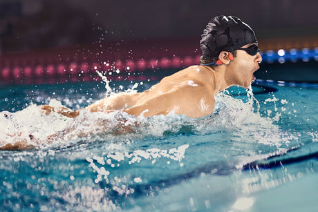 EAN 0810092678601 - SHOKZ OpenSwim Pro Auriculares Inalámbrico Banda para cuello Deportes Bluetooth Negro, Rojo imagen 75