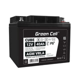 EAN 5904326375710 - Green Cell AGM12V40AH-J batería para sistema ups Sealed Lead Acid (VRLA) 12 V 40 Ah imagen 1