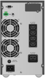 Powerwalker Vfi 3000 Tg Sistema De Alimentación Ininterrumpida (Ups) Doble Conversión (En Línea) 3000 Va 2700 W 5 Salidas Ac