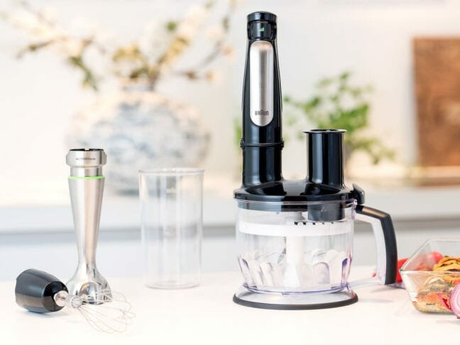 Braun Mq7075x Stabmixer, Negro/Edelstahl