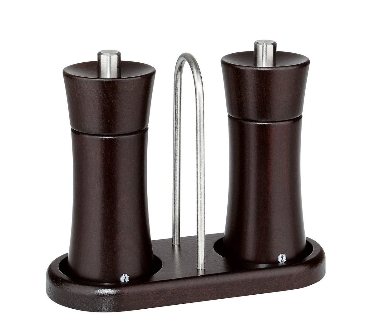 Zassenhaus Mill Coaster Dark Beech Wood