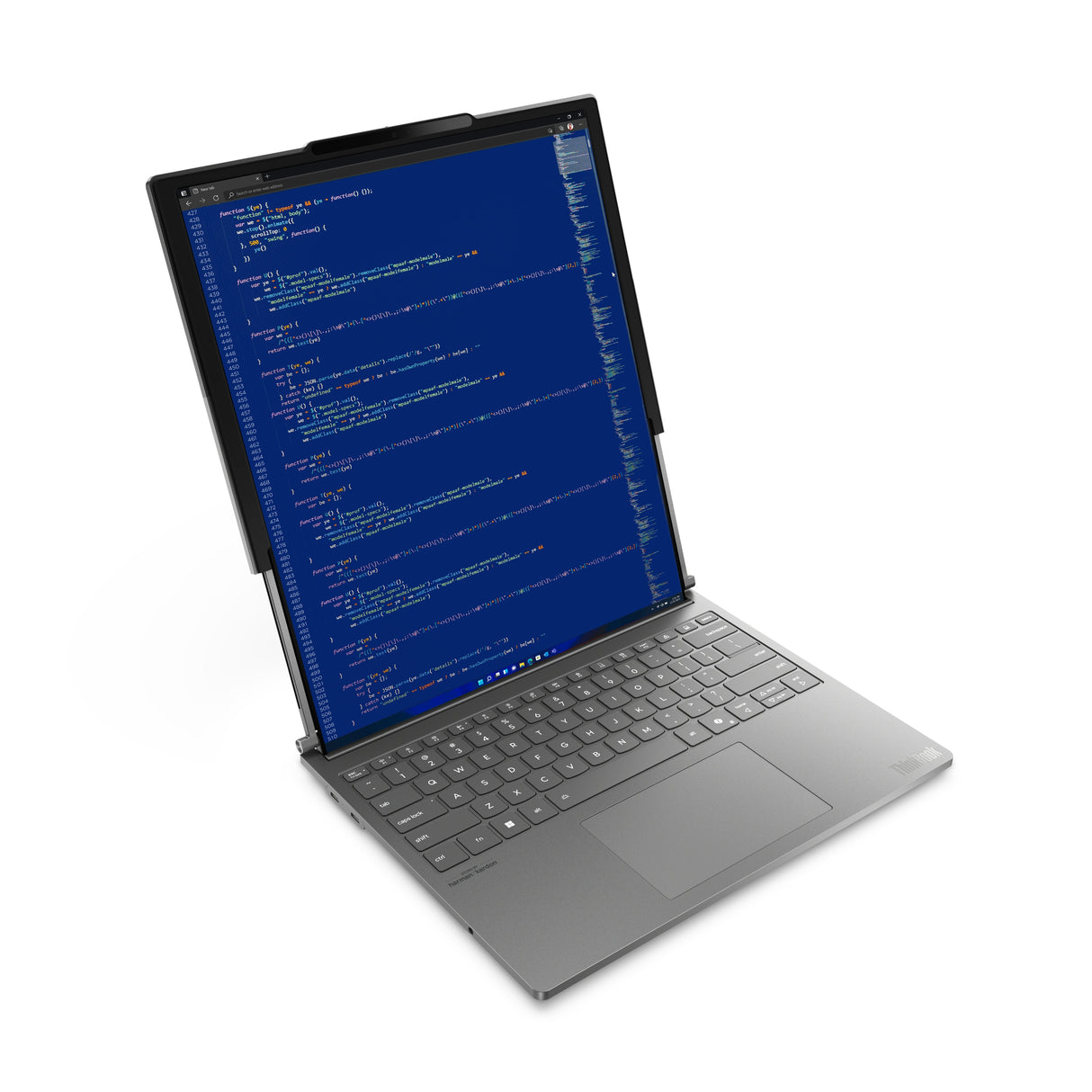 Portátil Lenovo Thinkbook Plus G6 Rollable Copilot+ Pc  Ultra 7 258v 14" 32 Gb Lpddr5x-Sdram 1 Tb Ssd Wi-Fi 7 (802.11be) Windows 11 Pro Español Gris
