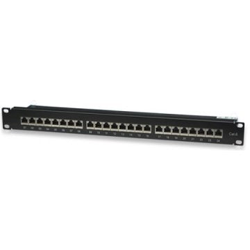 Patch Panel Wp 1u Stp Cat6 / 24 Puertos