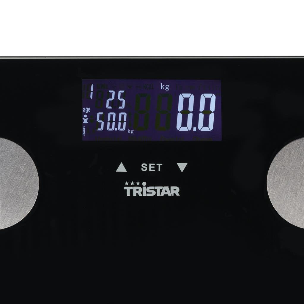 EAN 8712836992771 - Tristar WG-2442 báscula de baño Plaza Negro Báscula personal electrónica imagen 3
