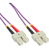 Cable Duplex De Fibra Óptica Inline Sc/Sc 50/125?M Om4 10m