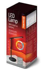 Colorway Cw-Dl02b-B Lámpara De Mesa 4 W Led Negro