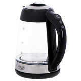 EAN 5903887804592 - Adler AD 1285 tetera eléctrica 1,7 L 2200 W Negro, Acero, Transparente imagen 4