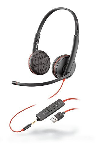 Plantronics Blackwire C3225 Usb-A Auricular Biaural