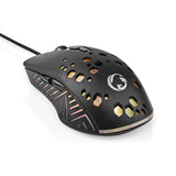 Nedis Ratn Gaming Cable1,5m Dpi Ajustable Botones: 7 Programables Diestro Rgb