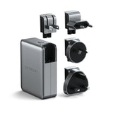 Satechi St-W145gtm Cargador De Dispositivo Móvil Universal Plata Corriente Alterna Carga Rápida Interior