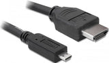 EAN 4043619826636 - DeLOCK 3m HDMI cable HDMI HDMI tipo A (Estándar) HDMI tipo D (Micro) Negro imagen 1