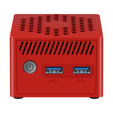 Minipc Leotec Intel N100 8gb 128gb M.2 Win11 Pro Pre-Instal Rojo