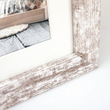 Zep Nelson 6 3x10x15 Marco De Madera 3q Blanco/Marron V23106